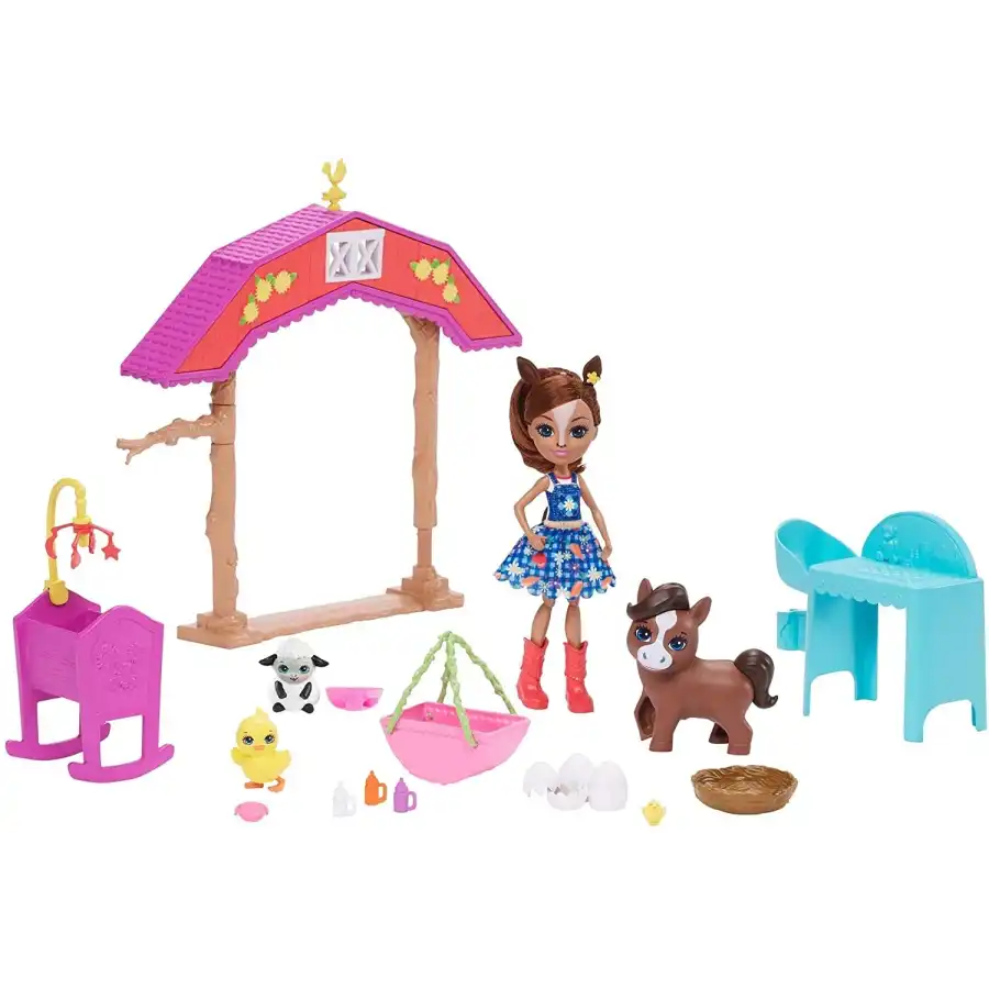 Enchantimals Playset Asilo dei Cuccioli con Accessori Mattel - 6