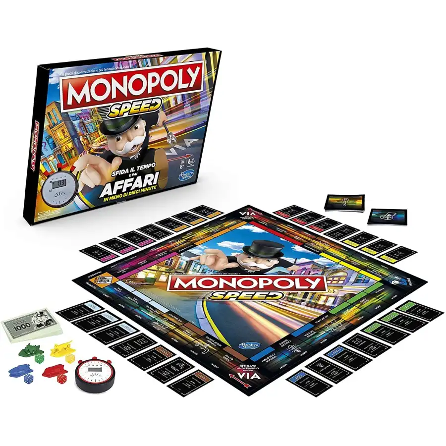 Hasbro Monopoly - Speed  Hasbro - 6
