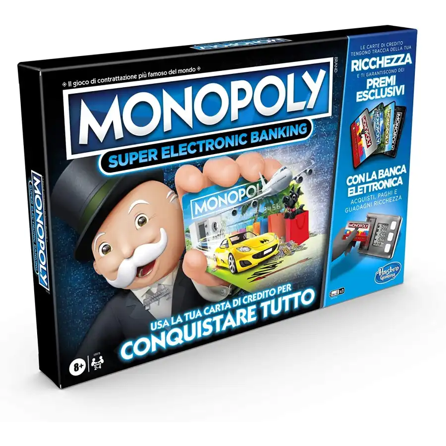 Monopoly Super Electronic Banking Hasbro - 2