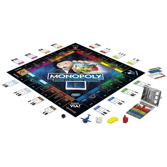 Monopoly Super Electronic Banking Hasbro - 3