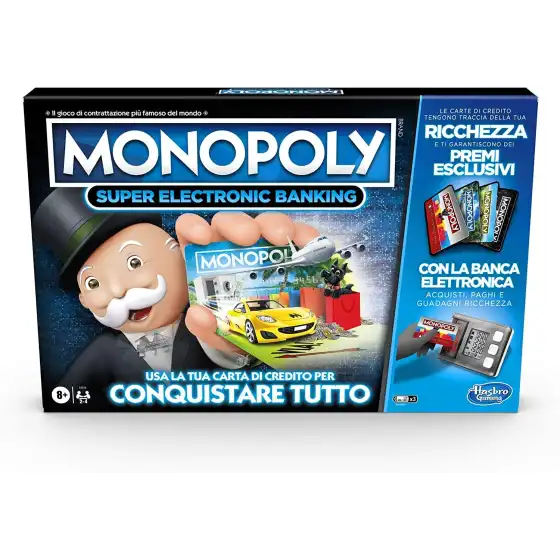 Monopoly Super Electronic Banking Hasbro - 4