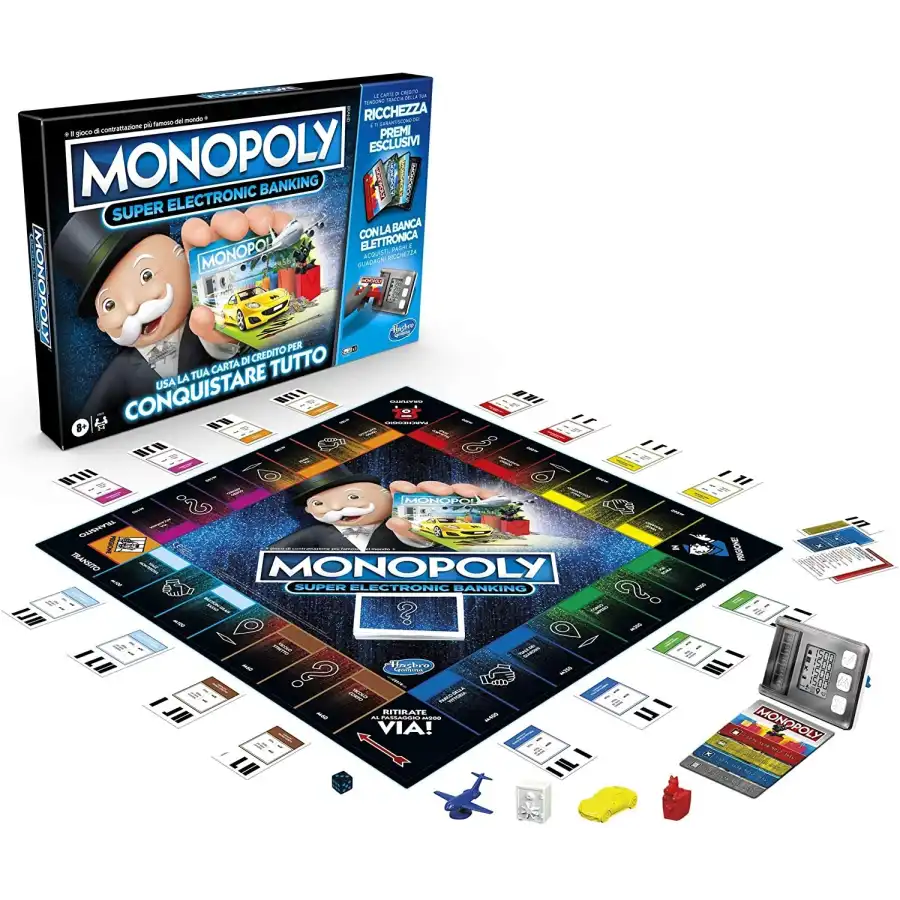Monopoly Super Electronic Banking Hasbro - 7