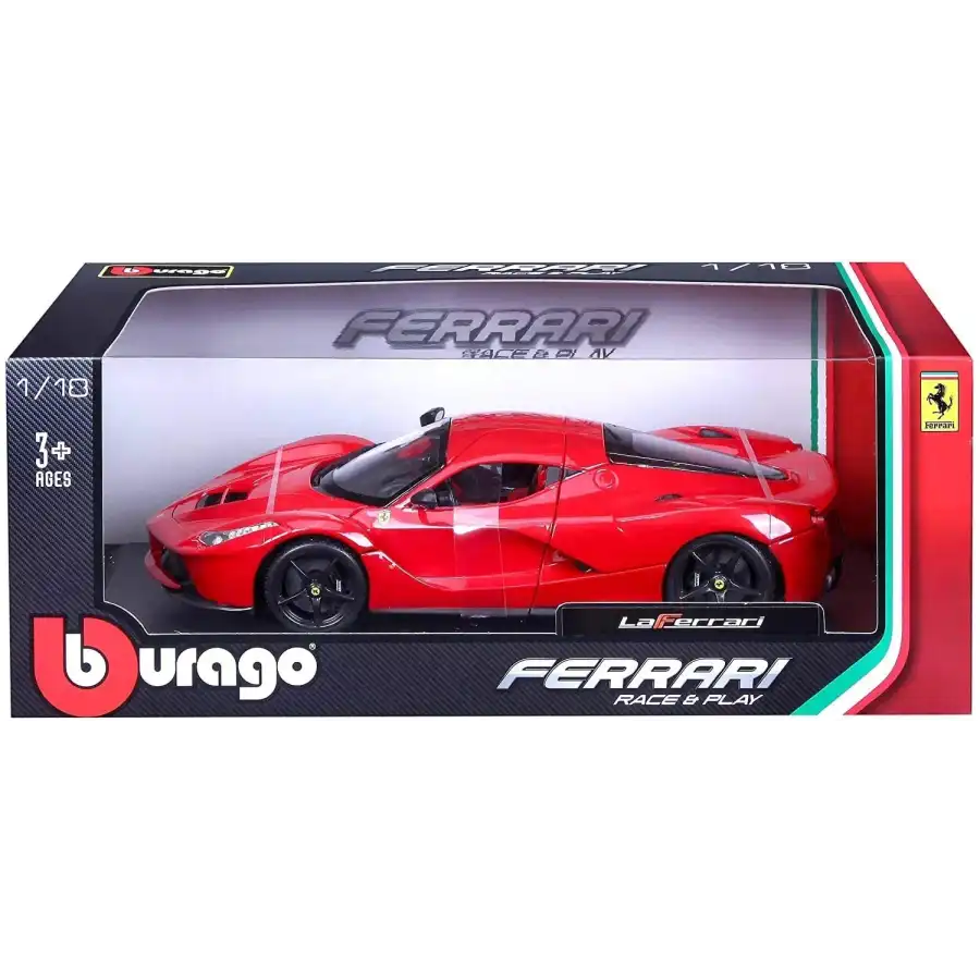 Bburago Ferrar LaFerrari Modellino, Scala 1:18, Scala 1:18 Bburago - 5