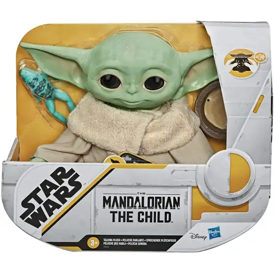 Star Wars Baby Yoda Electronic Plush Toy with Accessories