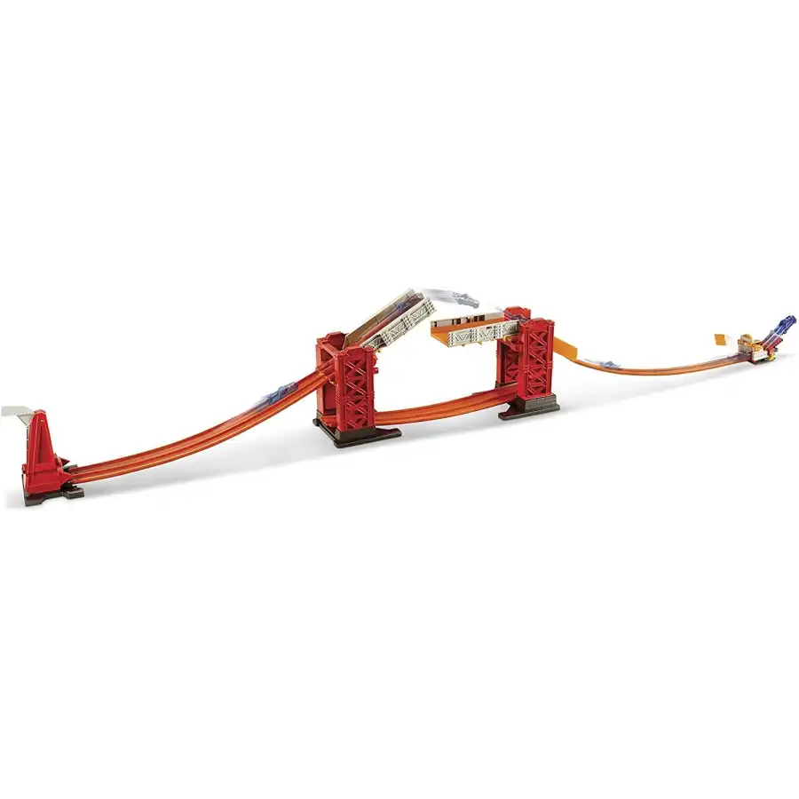 Hot Wheels Track Builder Ponte delle Acrobazie DWW97 Mattel - 6