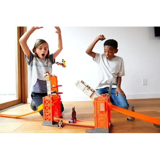 Hot Wheels Track Builder Ponte delle Acrobazie DWW97 Mattel - 7