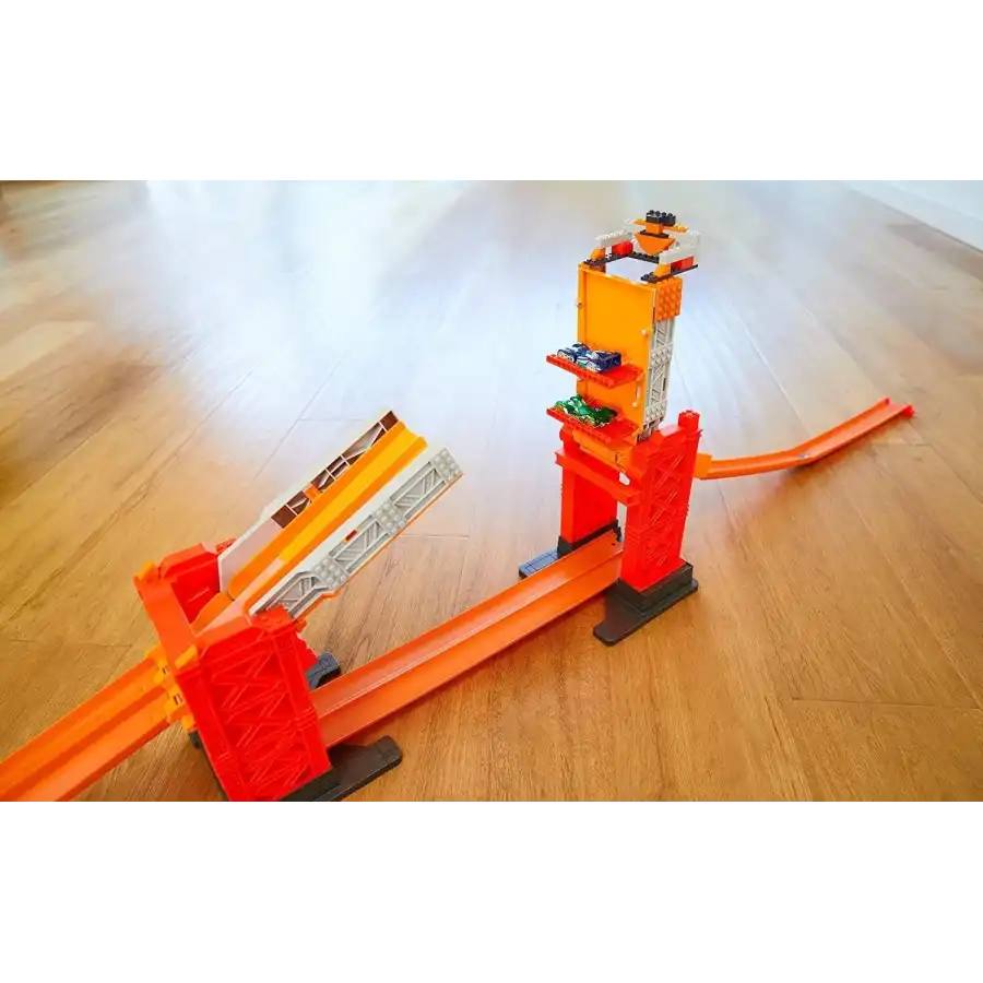 Hot Wheels Track Builder Ponte delle Acrobazie DWW97 Mattel - 8