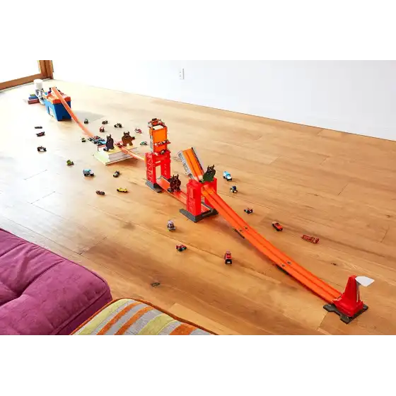 Hot Wheels Track Builder Ponte delle Acrobazie DWW97 Mattel - 13