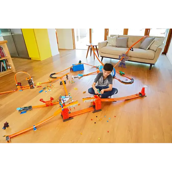Hot Wheels Track Builder Ponte delle Acrobazie DWW97 Mattel - 14
