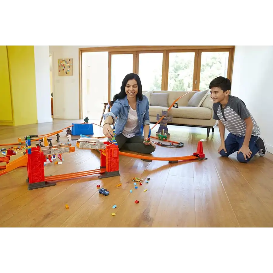 Hot Wheels Track Builder Ponte delle Acrobazie DWW97 Mattel - 16