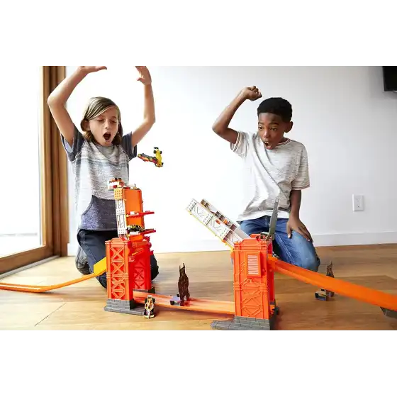 Hot Wheels Track Builder Ponte delle Acrobazie DWW97 Mattel - 17