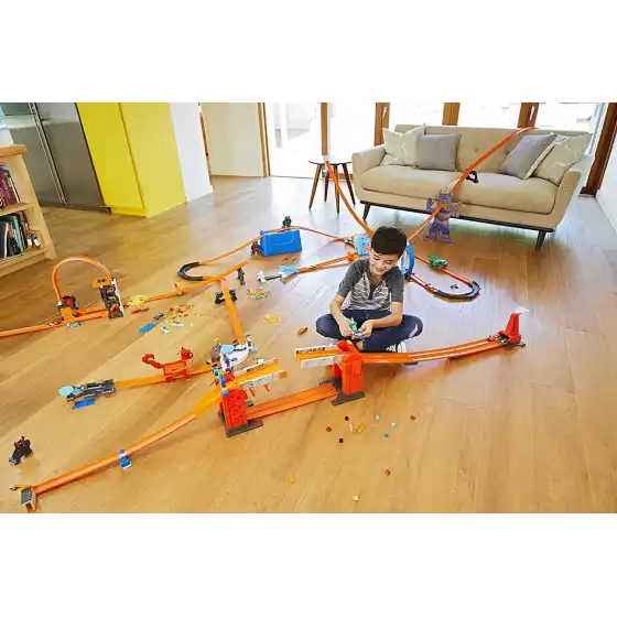 Hot Wheels Track Builder Ponte delle Acrobazie DWW97 Mattel - 18