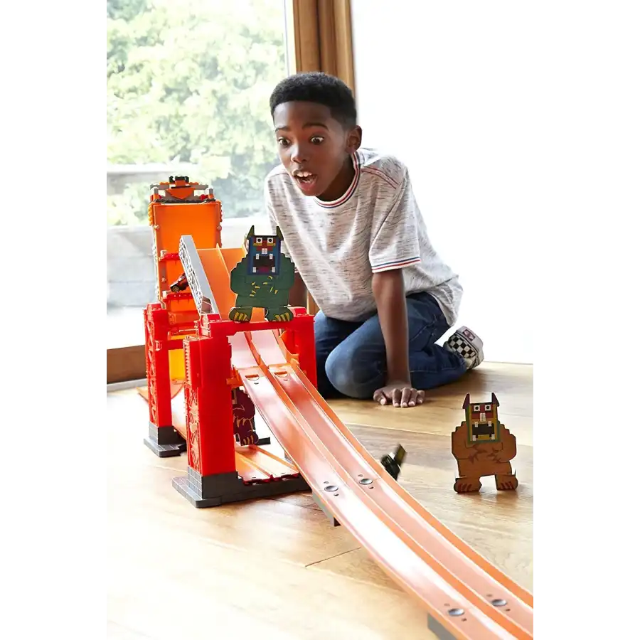 Hot Wheels Track Builder Ponte delle Acrobazie DWW97 Mattel - 19