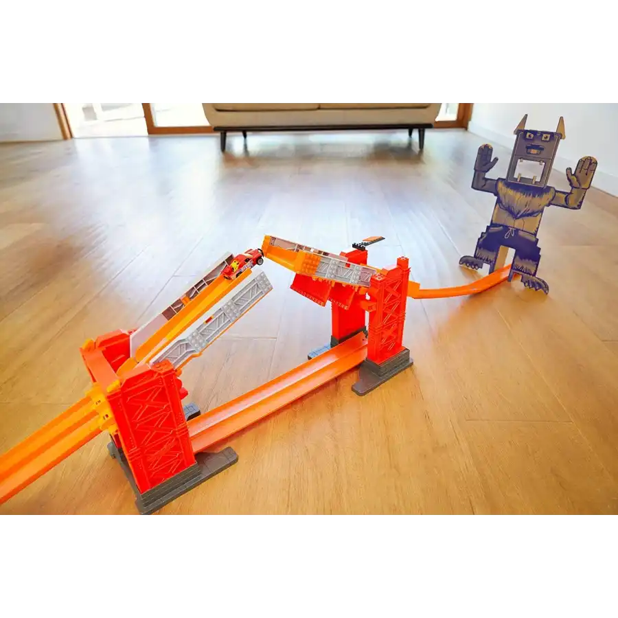 Hot Wheels Track Builder Ponte delle Acrobazie DWW97 Mattel - 22