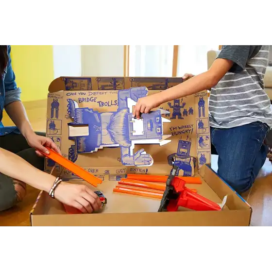 Hot Wheels Track Builder Ponte delle Acrobazie DWW97 Mattel - 23