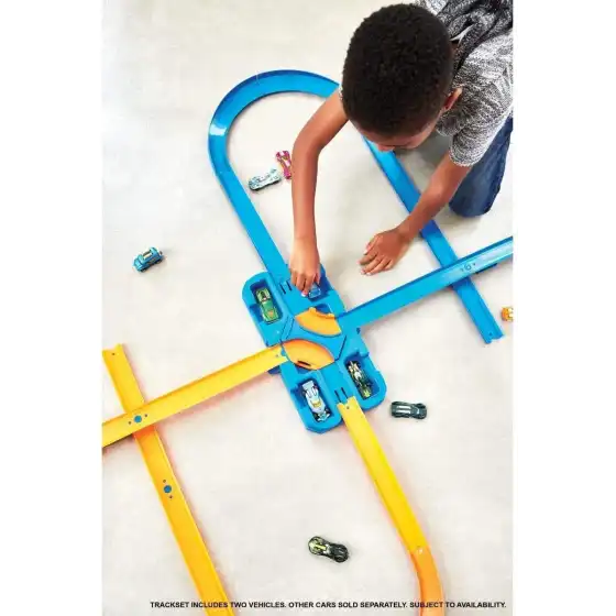 Hot Wheels Track Builder il Set delle Acrobazie Deluxe GGP93 Mattel - 5