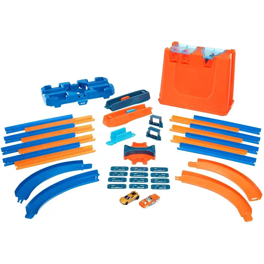 Hot Wheels Track Builder il Set delle Acrobazie Deluxe GGP93 Mattel - 10