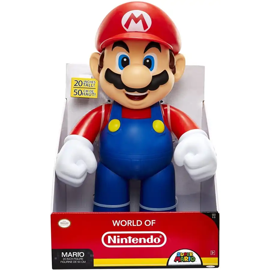 Super Mario Personaggio Articolato 50 cm Jakks Pacific - 1