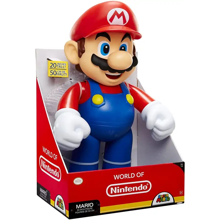 Super Mario Personaggio Articolato 50 cm Jakks Pacific - 3