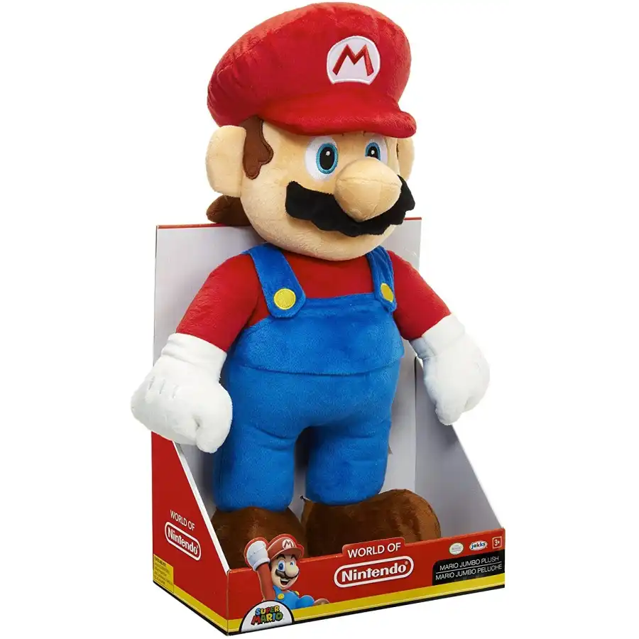 Super Mario Peluche 50 cm Jakks Pacific - 1