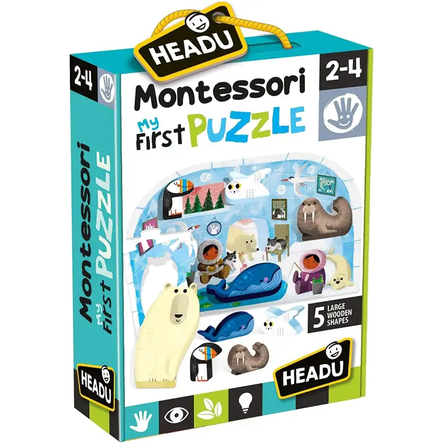 Montessori Il mio primo puzzle Il Polo Headu - 2