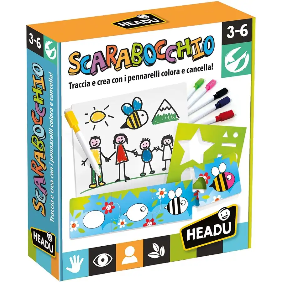 Montessori Scarabocchio unisex Headu - 2