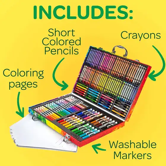 Crayola Briefcase Rainbow Colors Crayola - 5