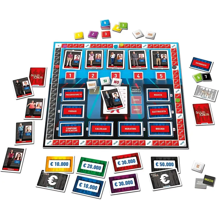 I Soliti Ignoti Gioco da Tavolo 11499 Clementoni - 1