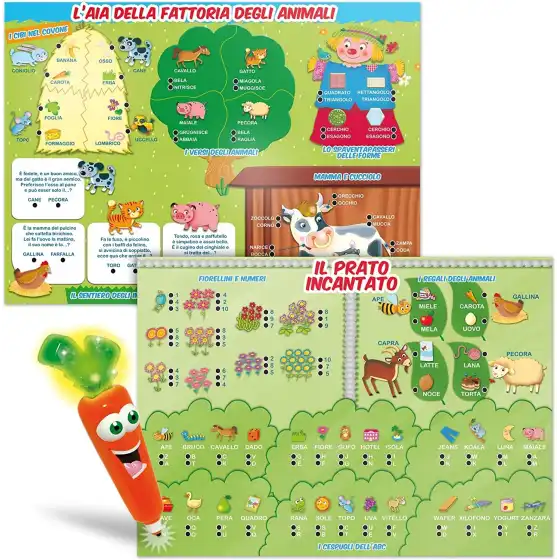 Carotina Penna Parlatne 50 Giochi 76710 Lisciani - 2