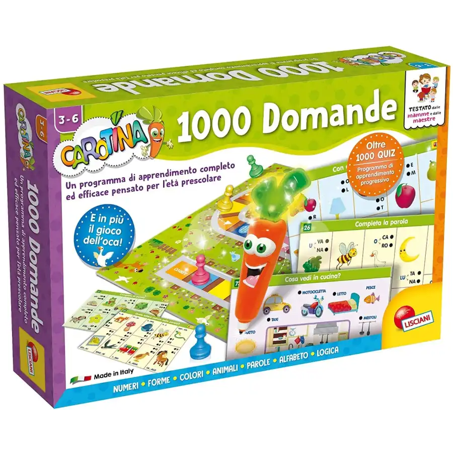 Carotina Penna Parlante 1000 Giochi 49363 Lisciani - 3