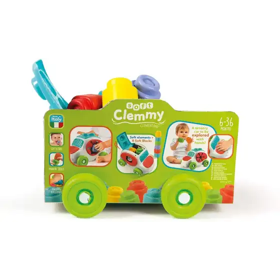 Soft Clemmy Tocca, Scopri e Guida Macchinina Sensoriale 17315  Clementoni - 6