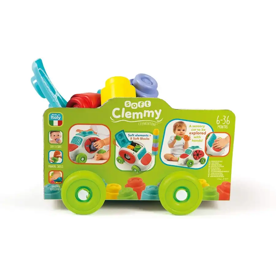 Soft Clemmy Tocca, Scopri e Guida Macchinina Sensoriale 17315  Clementoni - 6