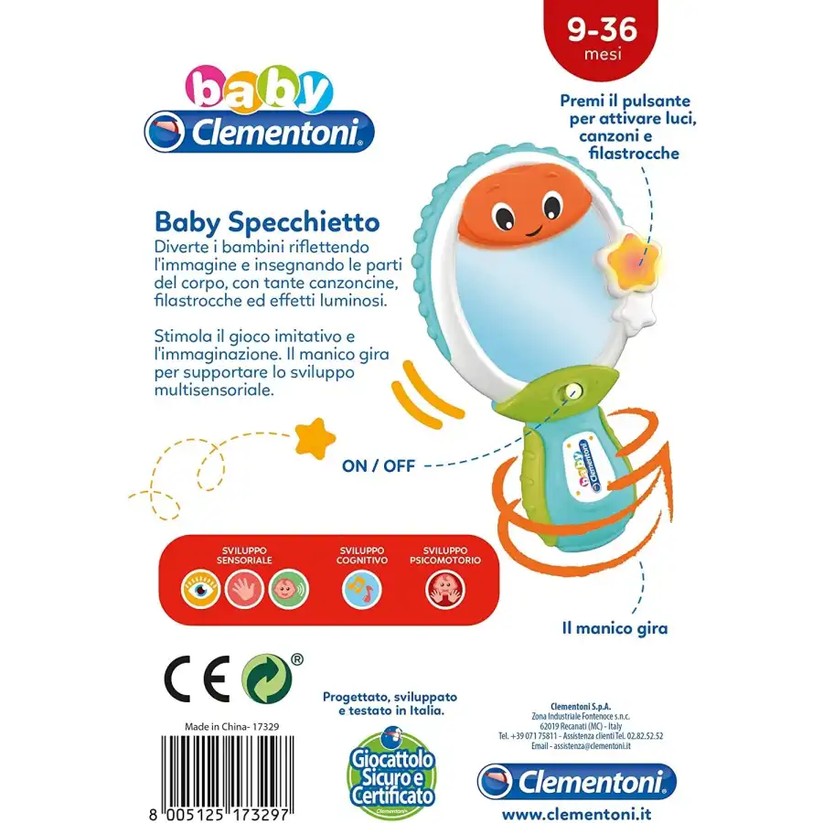 Baby Specchietto 17329 Clementoni - 2