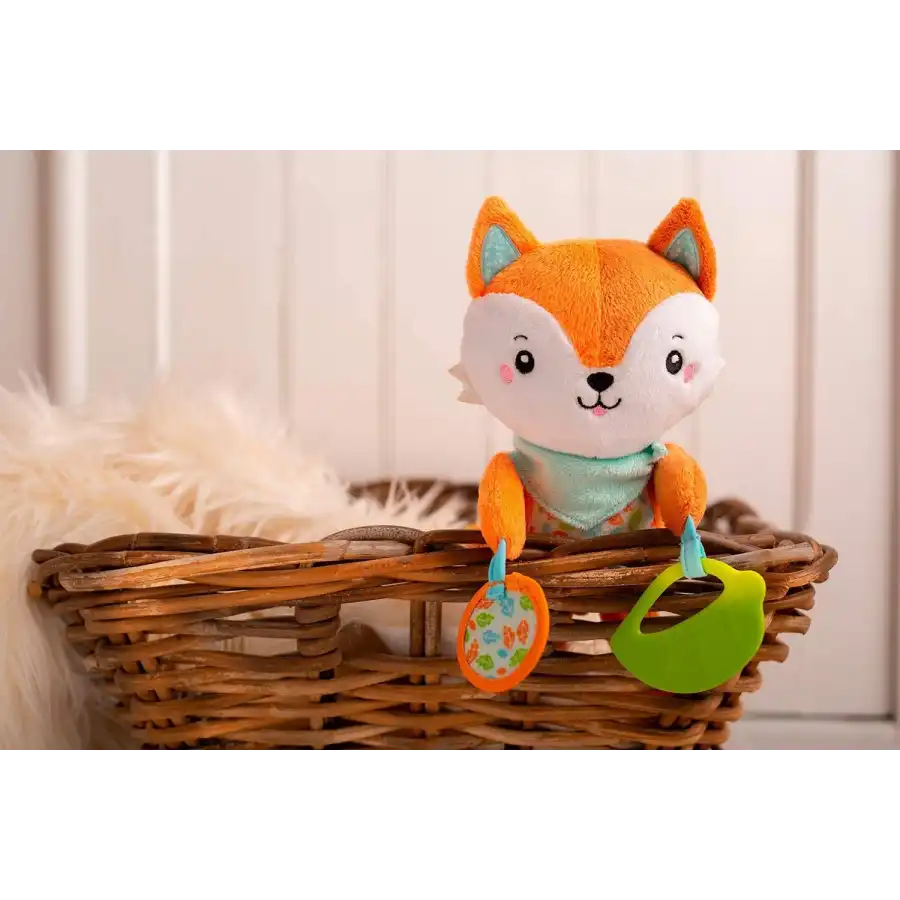 Happy Fox Il Mio Primo Peluche 17271 Clementoni - 3