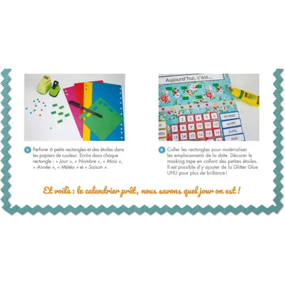 UHU Glitter Glue Original 6x10ml UHU - 2