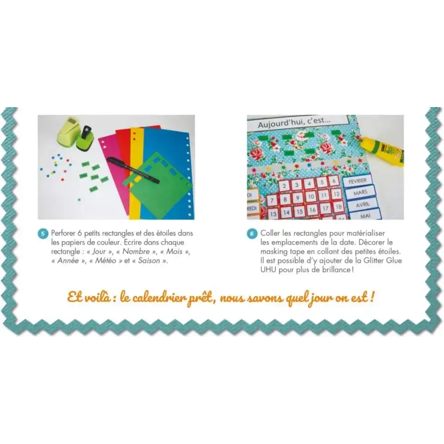 UHU Glitter Glue Original 6x10ml UHU - 2