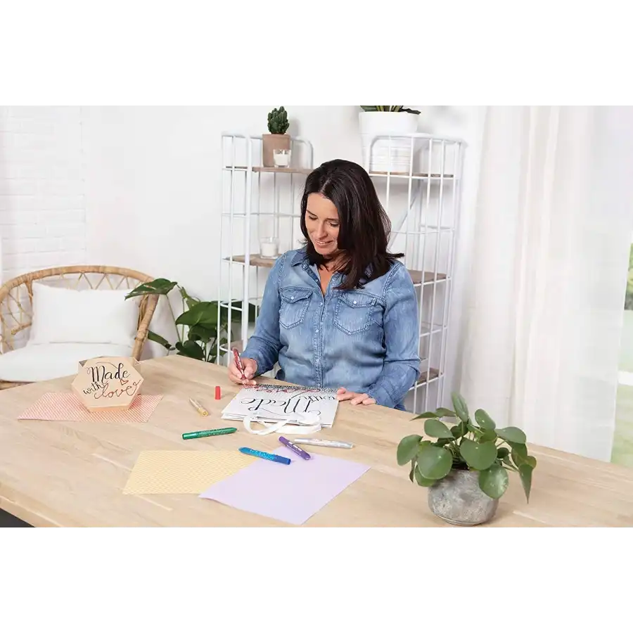 UHU Glitter Glue Original 6x10ml UHU - 6