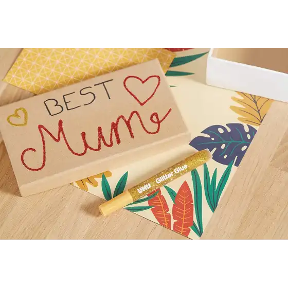 UHU Glitter Glue Original 6x10ml UHU - 9