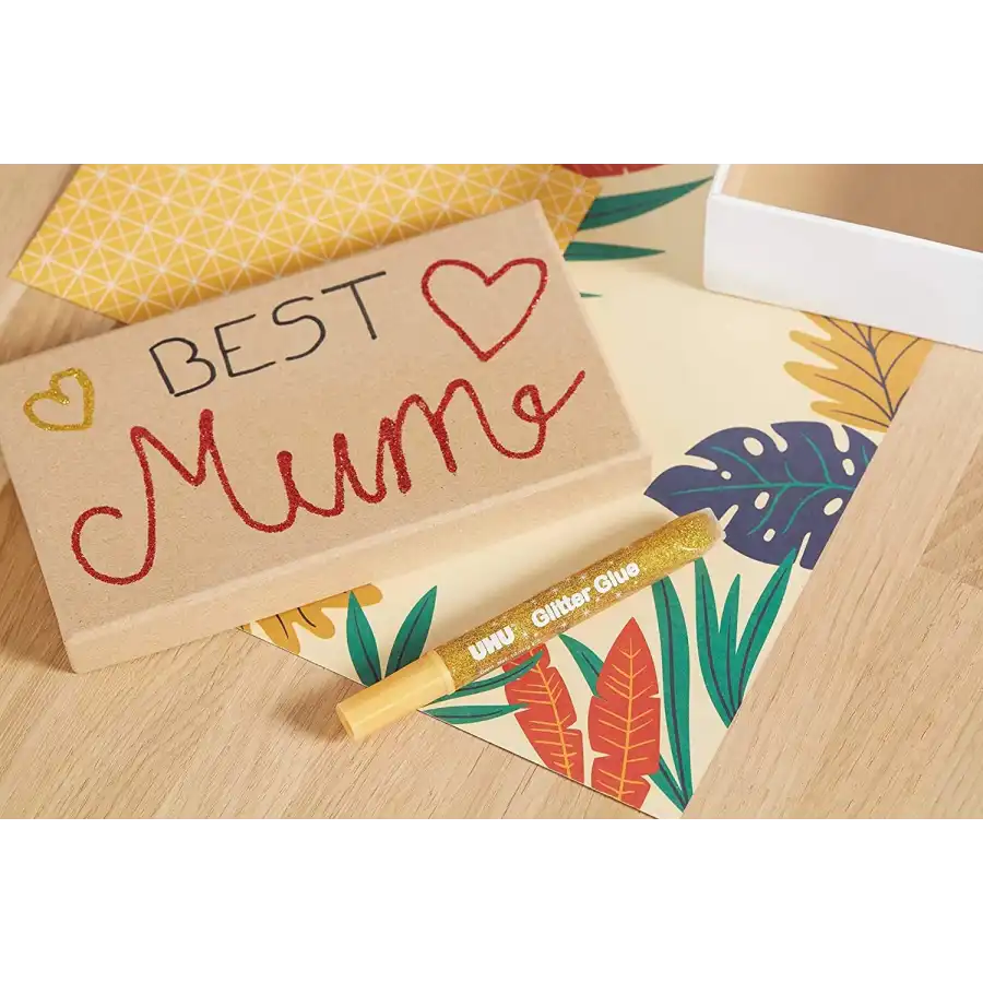 UHU Glitter Glue Original 6x10ml UHU - 9