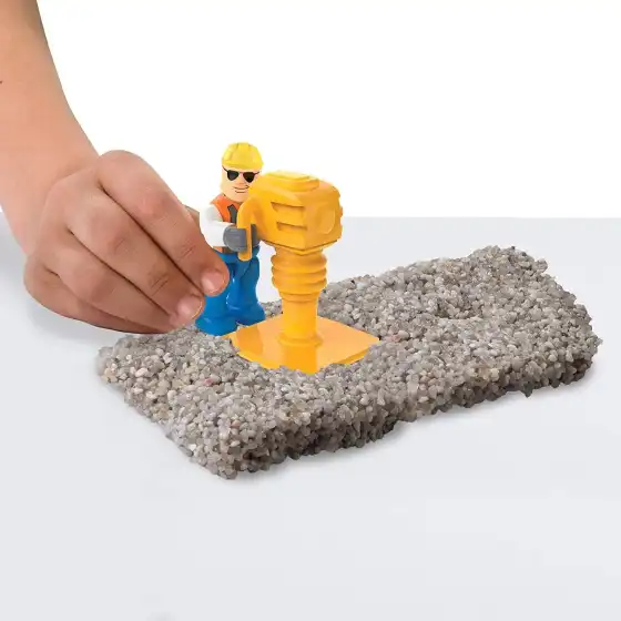 Kinetic Sand Playset Cantiere 6033177 Spin Master - 3