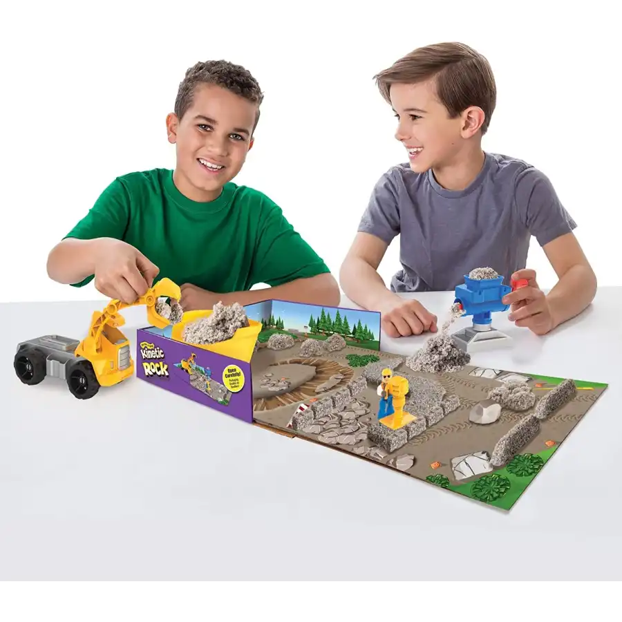 Kinetic Sand Playset Cantiere 6033177 Spin Master - 4