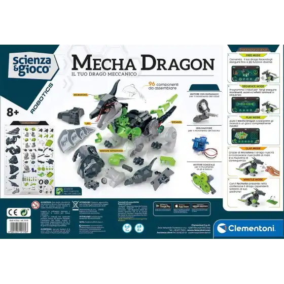 Clementoni 19170 -  Mecha Dragon Clementoni - 3