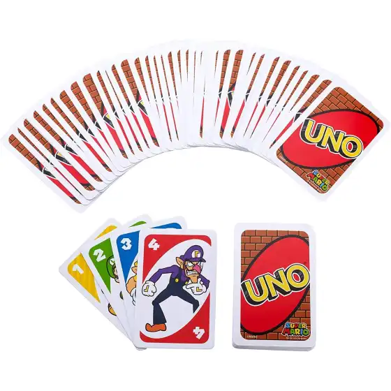 Uno Super Mario  Mattel - 1