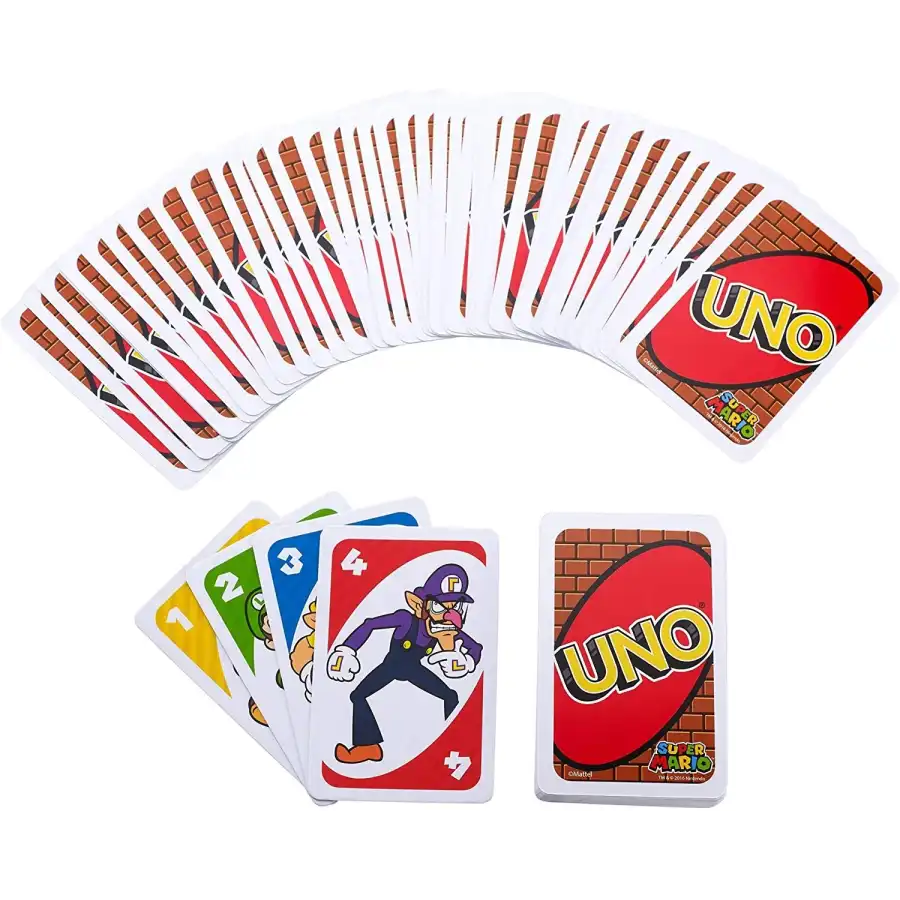 Uno Super Mario  Mattel - 1
