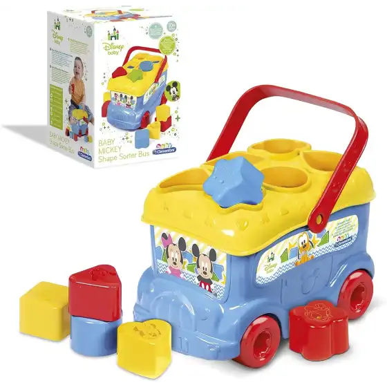 Topolino Bus Inserimento Forme 14395 Clementoni - 3