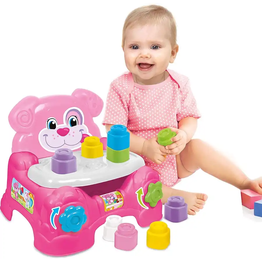 Poltroncina Porta Mattoncini Bimba 17141 Clementoni - 2