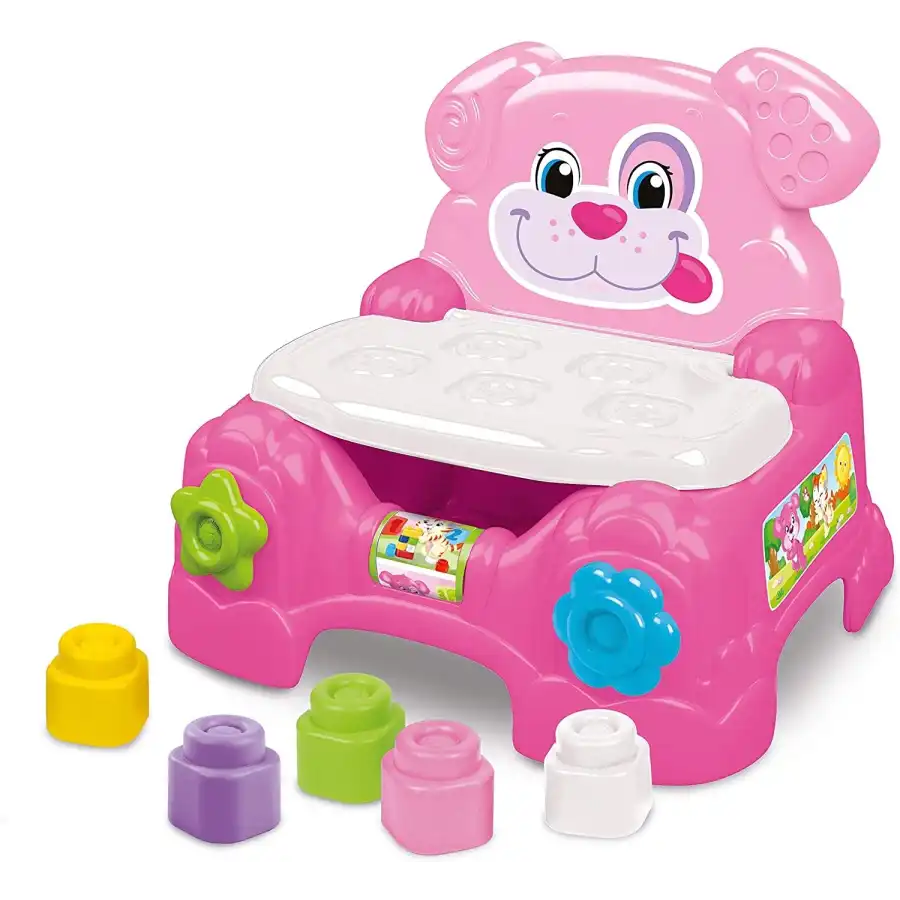 Poltroncina Porta Mattoncini Bimba 17141 Clementoni - 4