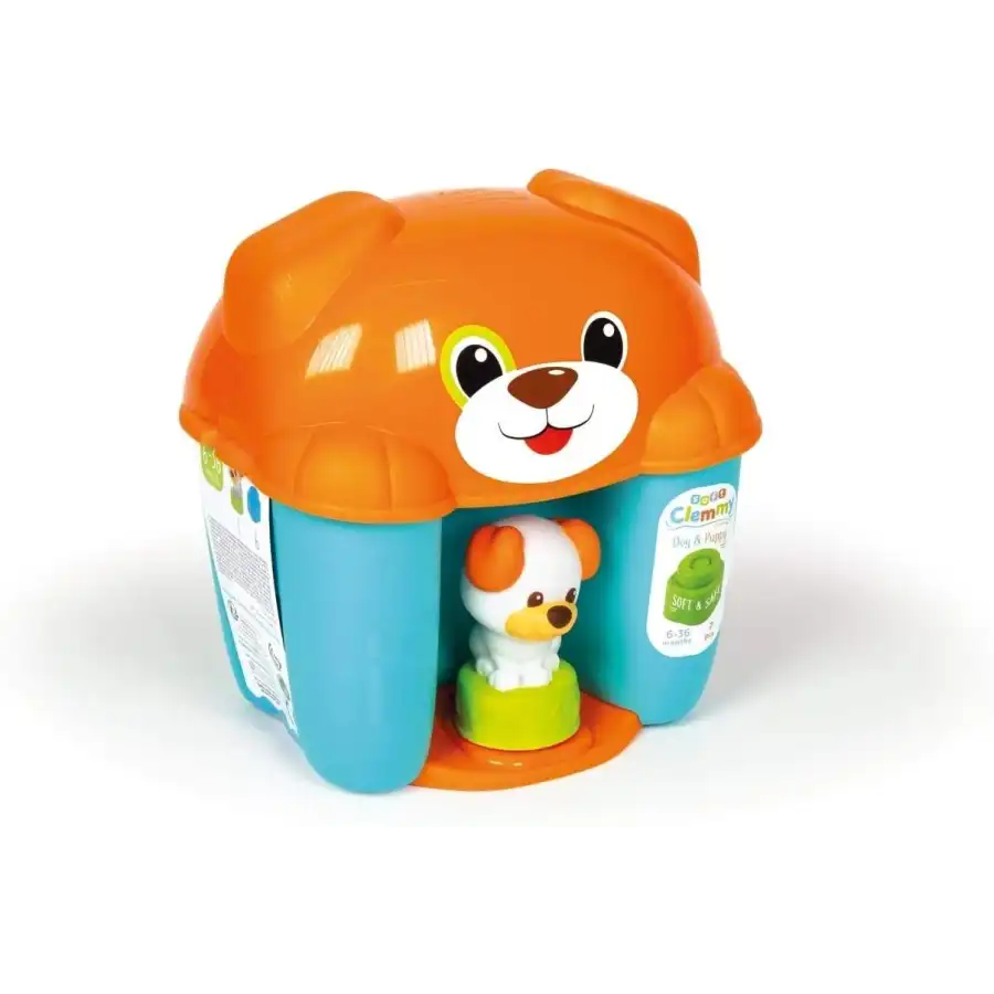 Costruzioni Soft Clemmy Dog e Puppy 17294 Clementoni - 4
