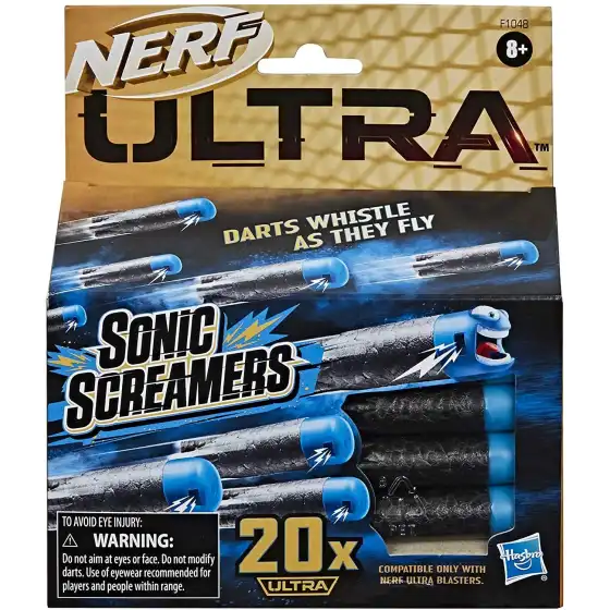 Nerf Sonic Screamers confezione ricarica 20 dardi