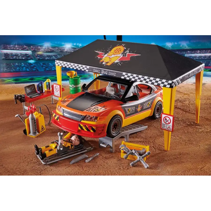 Playmobil Stunt Show 70552 - Officina Del Meccanico  Playmobil - 4
